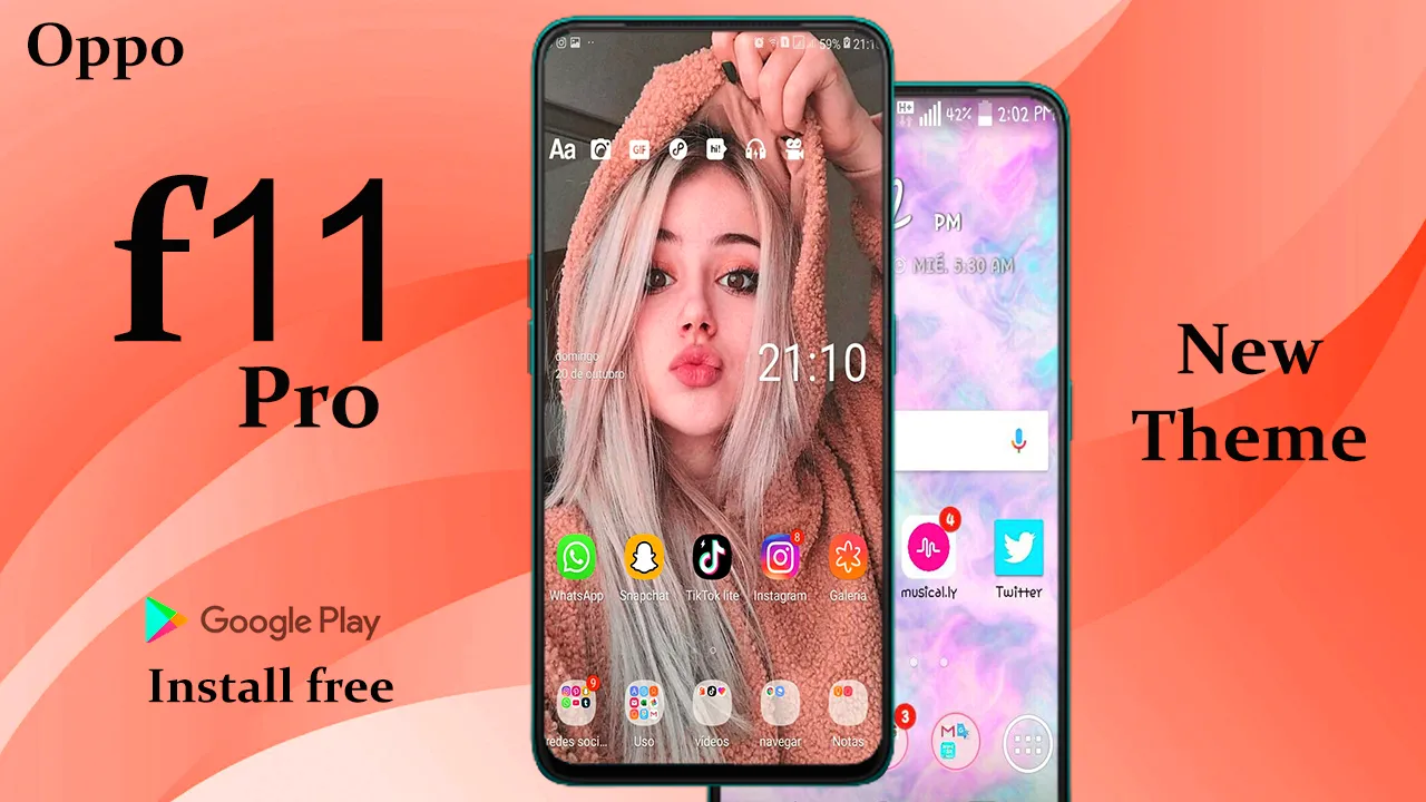 OPPO F27 Launcher & Themes | Indus Appstore | Screenshot