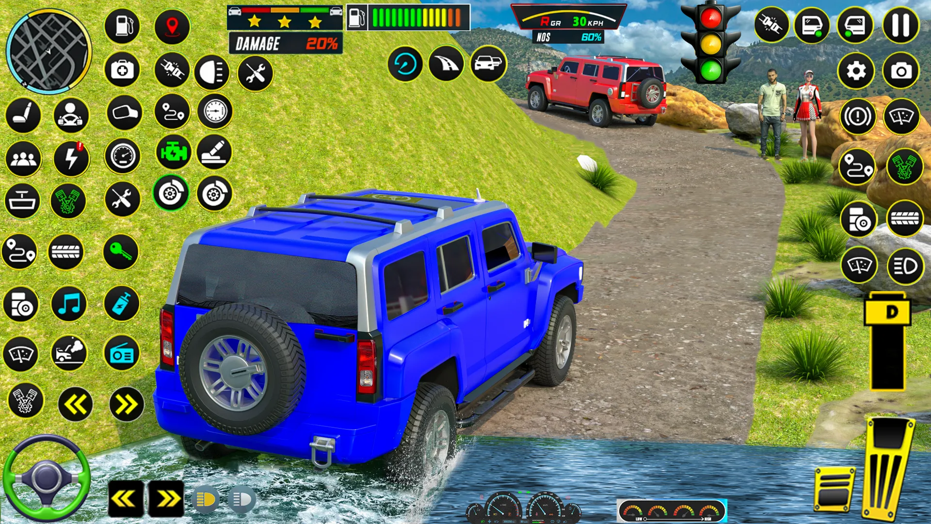 Offroad Jeep Car Driving Game | Indus Appstore | Screenshot