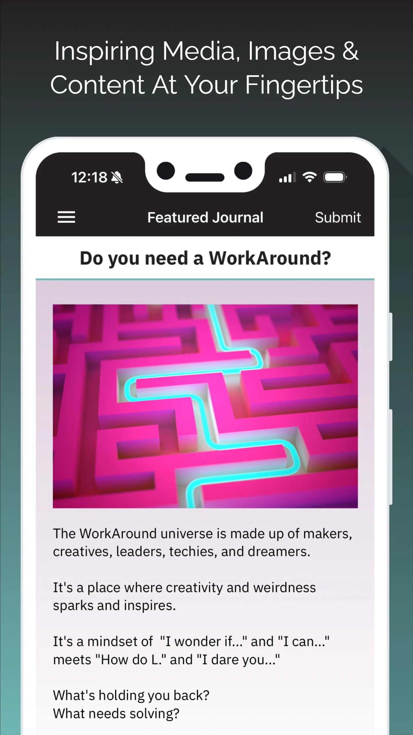 WorkAround | Indus Appstore | Screenshot