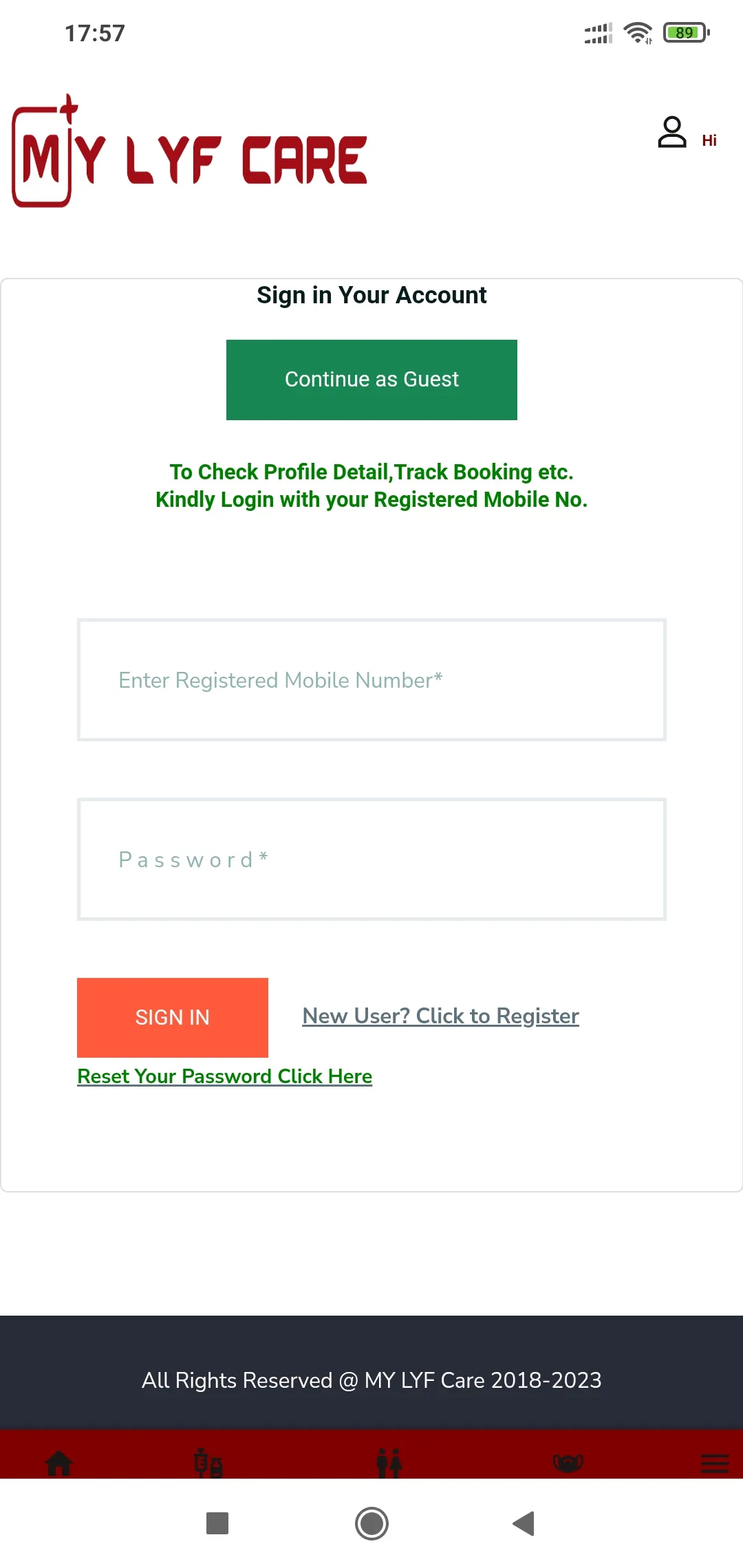 MYLYFCARE | Indus Appstore | Screenshot