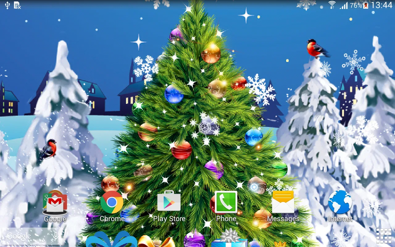 Christmas Live Wallpaper | Indus Appstore | Screenshot