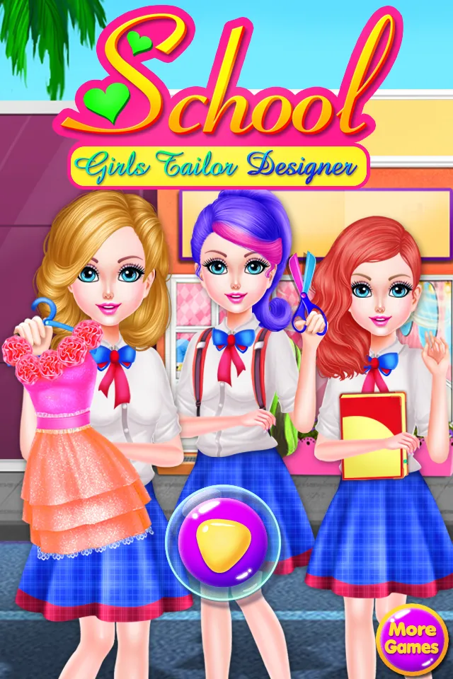 School Girls Fashion Tailor | Indus Appstore | Screenshot