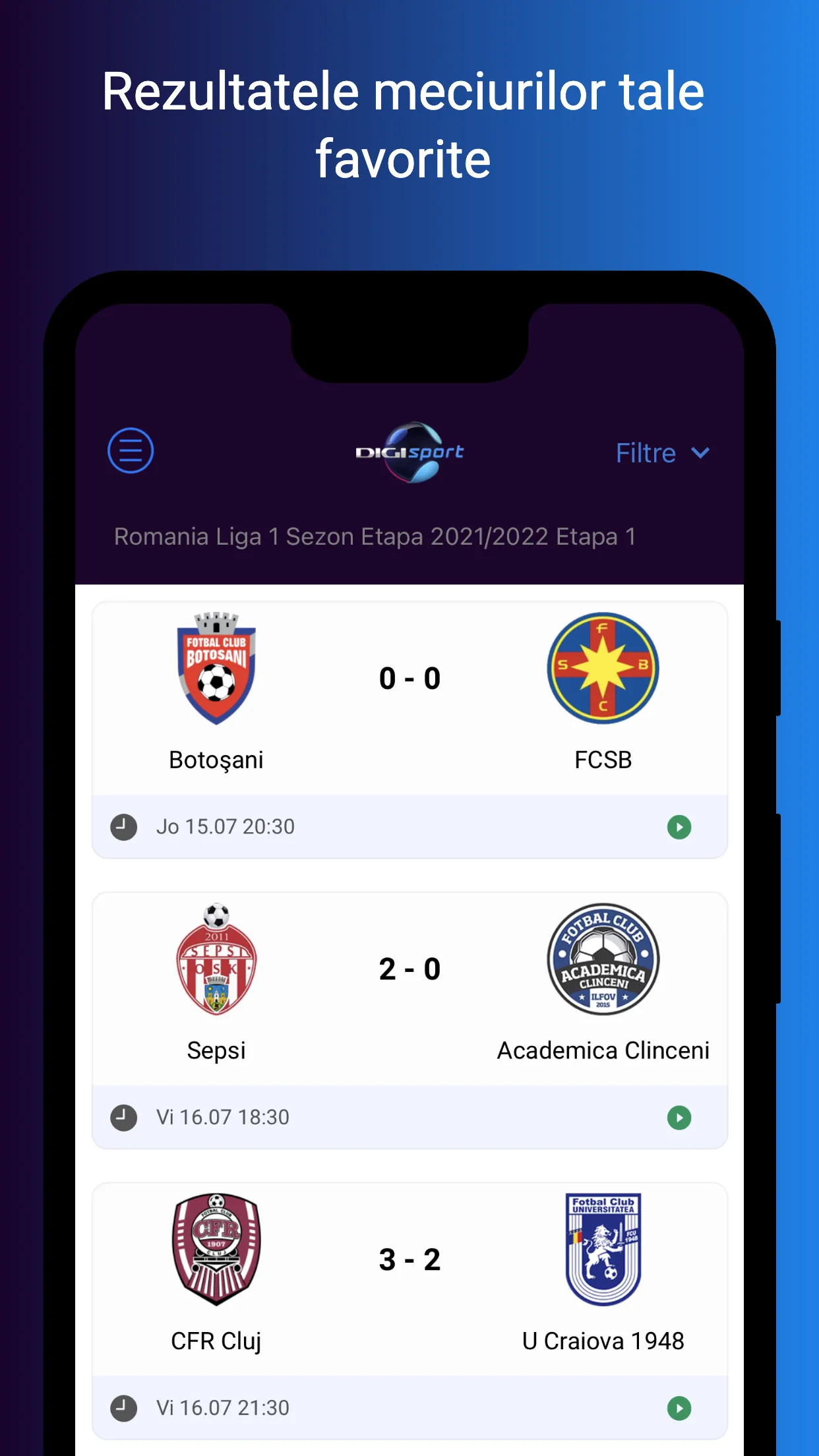 Digi Sport-Știri&meciuri LIVE | Indus Appstore | Screenshot