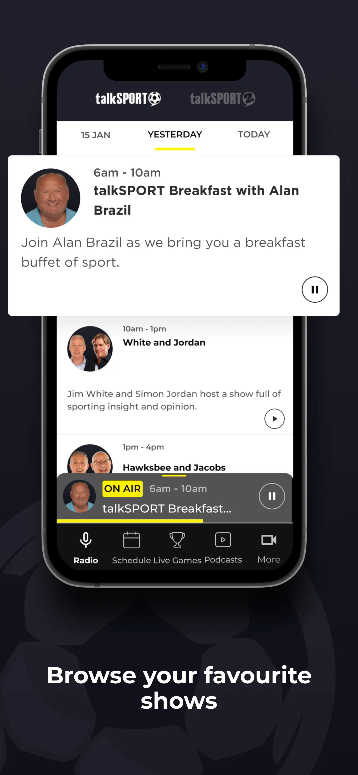 talkSPORT - Live Sports Radio | Indus Appstore | Screenshot