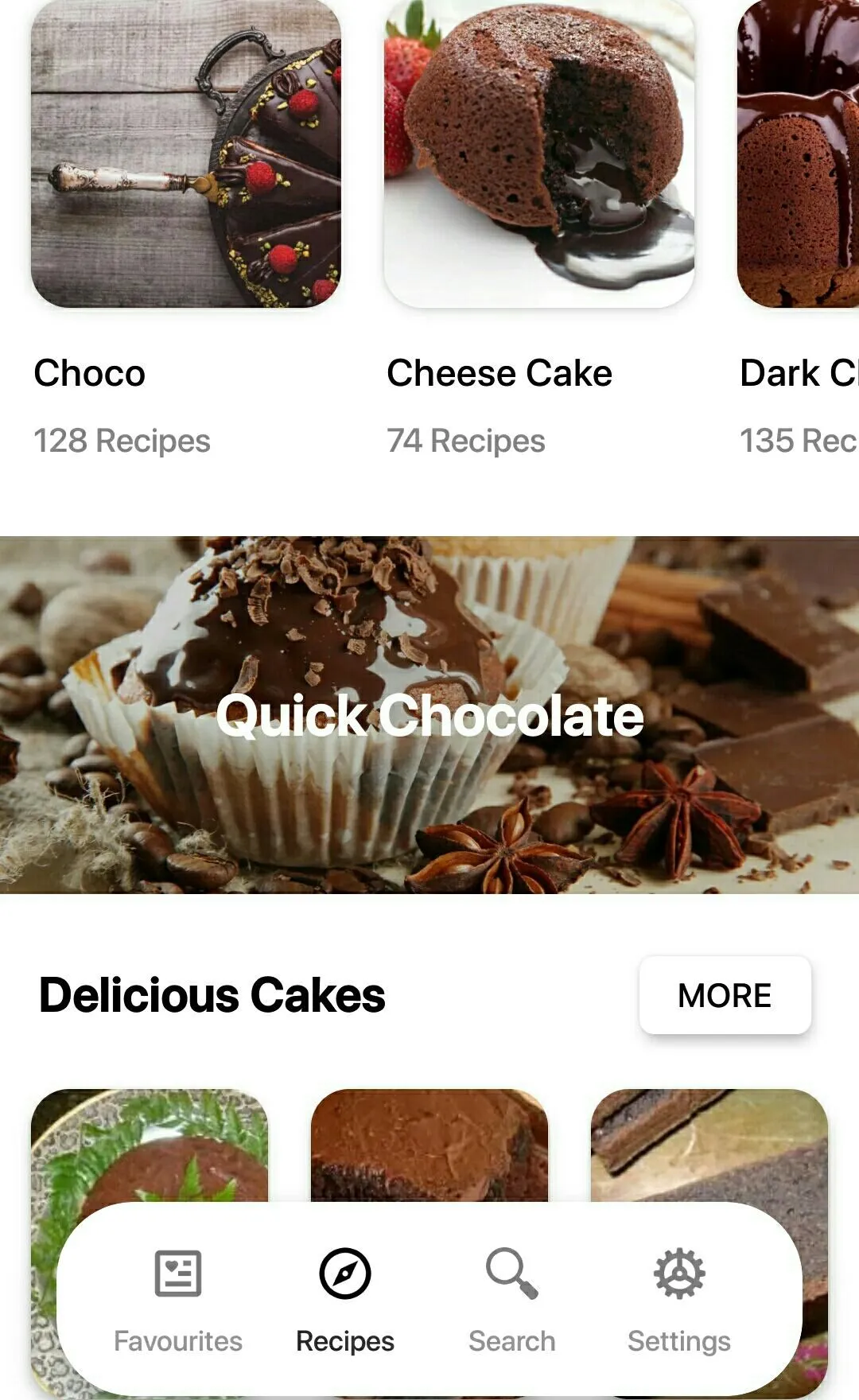 Chocolate Recipes App | Indus Appstore | Screenshot