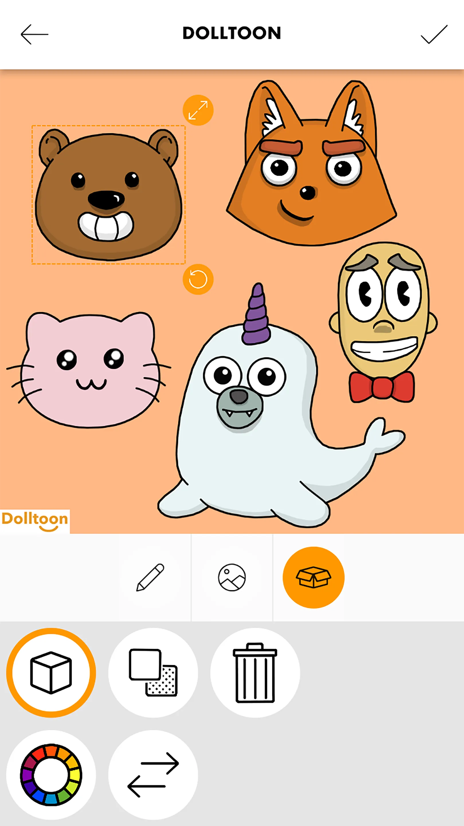 Dolltoon - Cartoon Creator | Indus Appstore | Screenshot