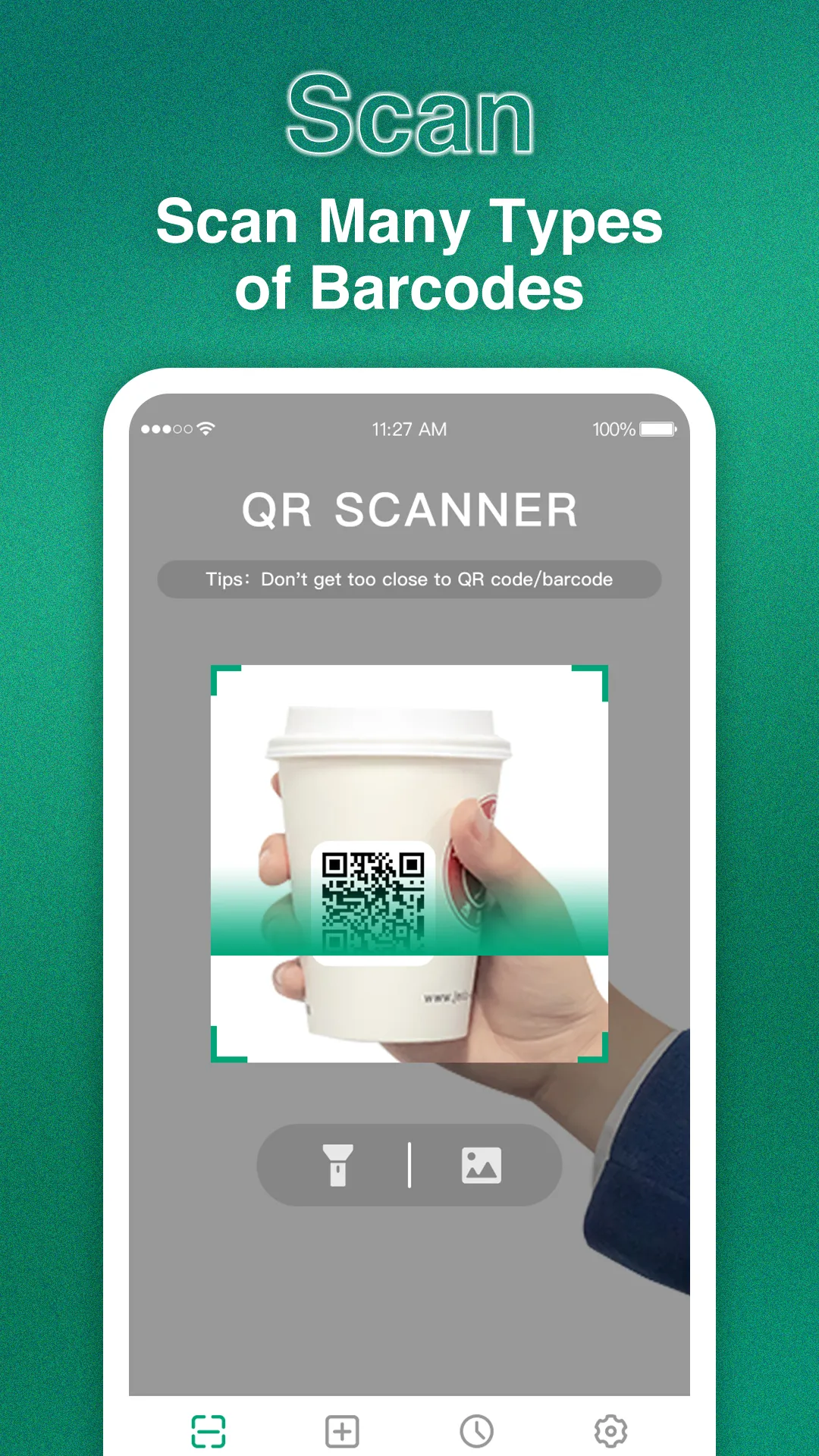 QR code scanner&Reader | Indus Appstore | Screenshot