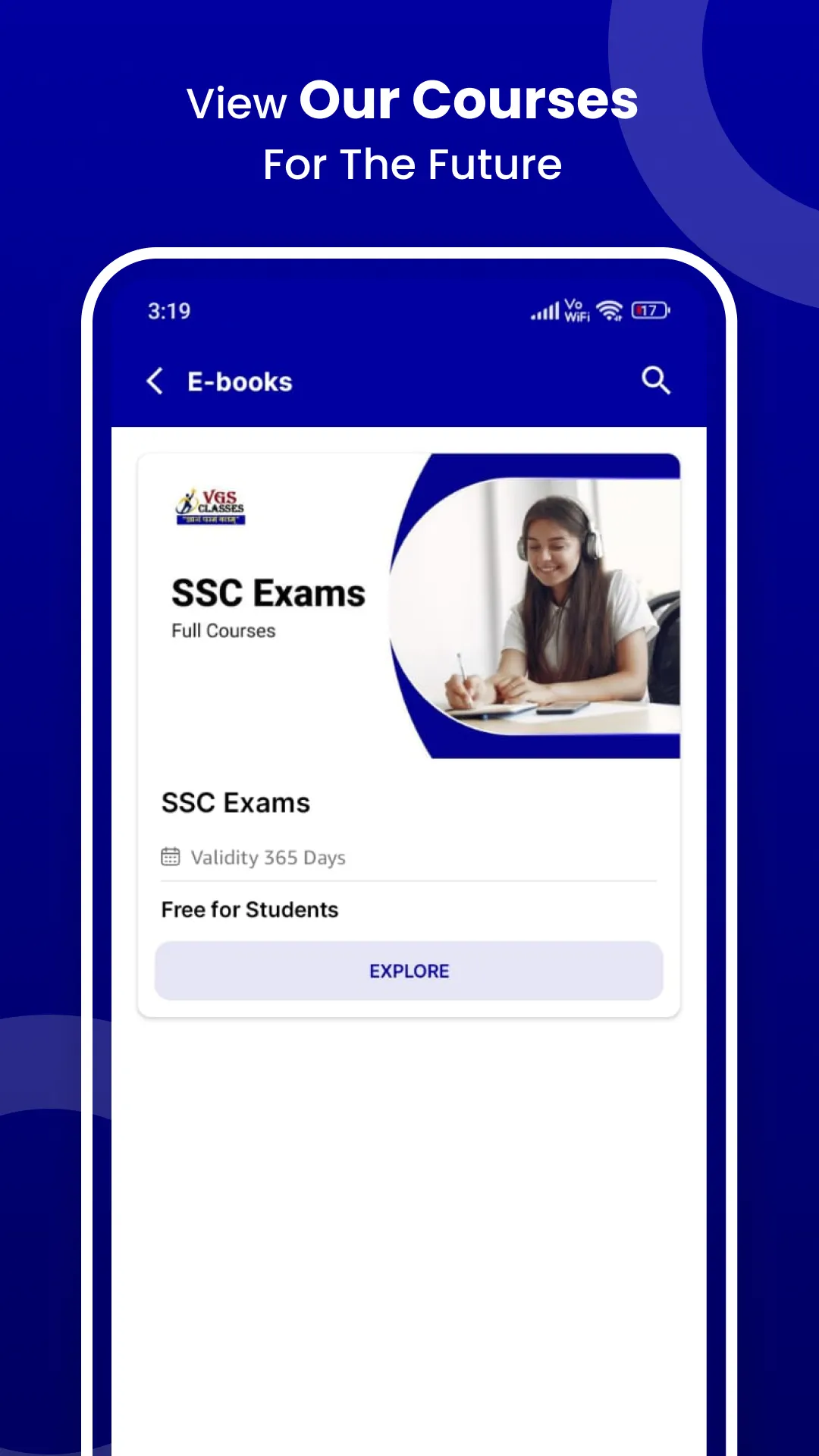 VGS Classes | Indus Appstore | Screenshot
