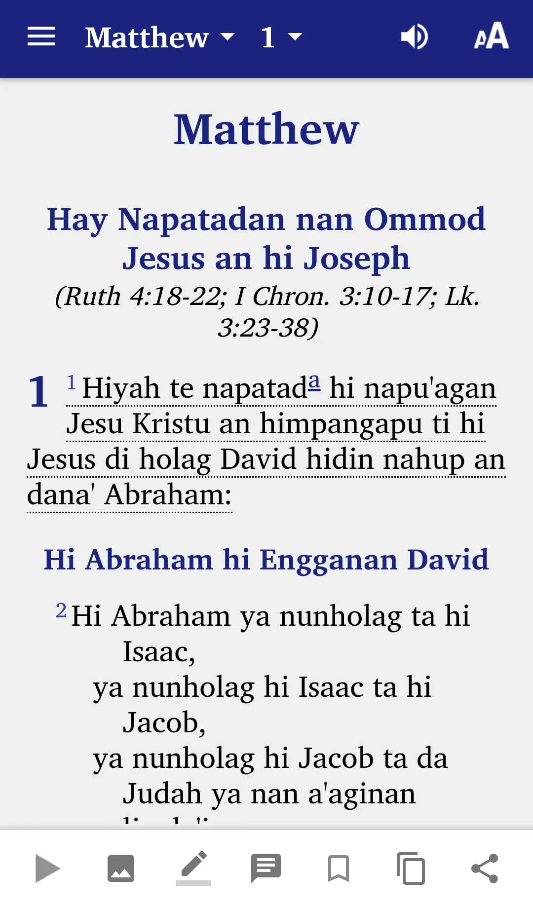 Ayangan Ifugao Bible | Indus Appstore | Screenshot