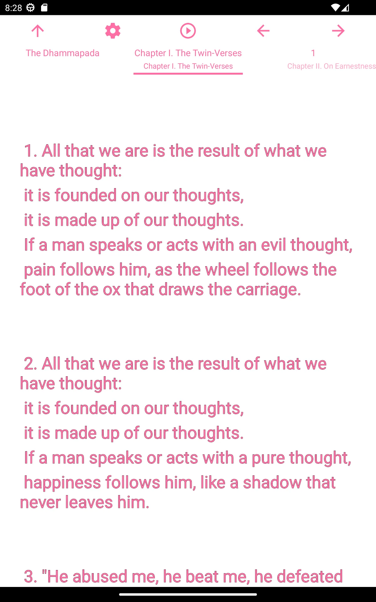 zBook: The Dhammapada | Indus Appstore | Screenshot