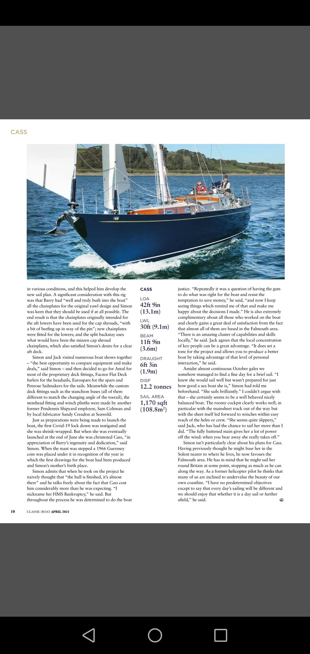 Classic Boat Magazine | Indus Appstore | Screenshot