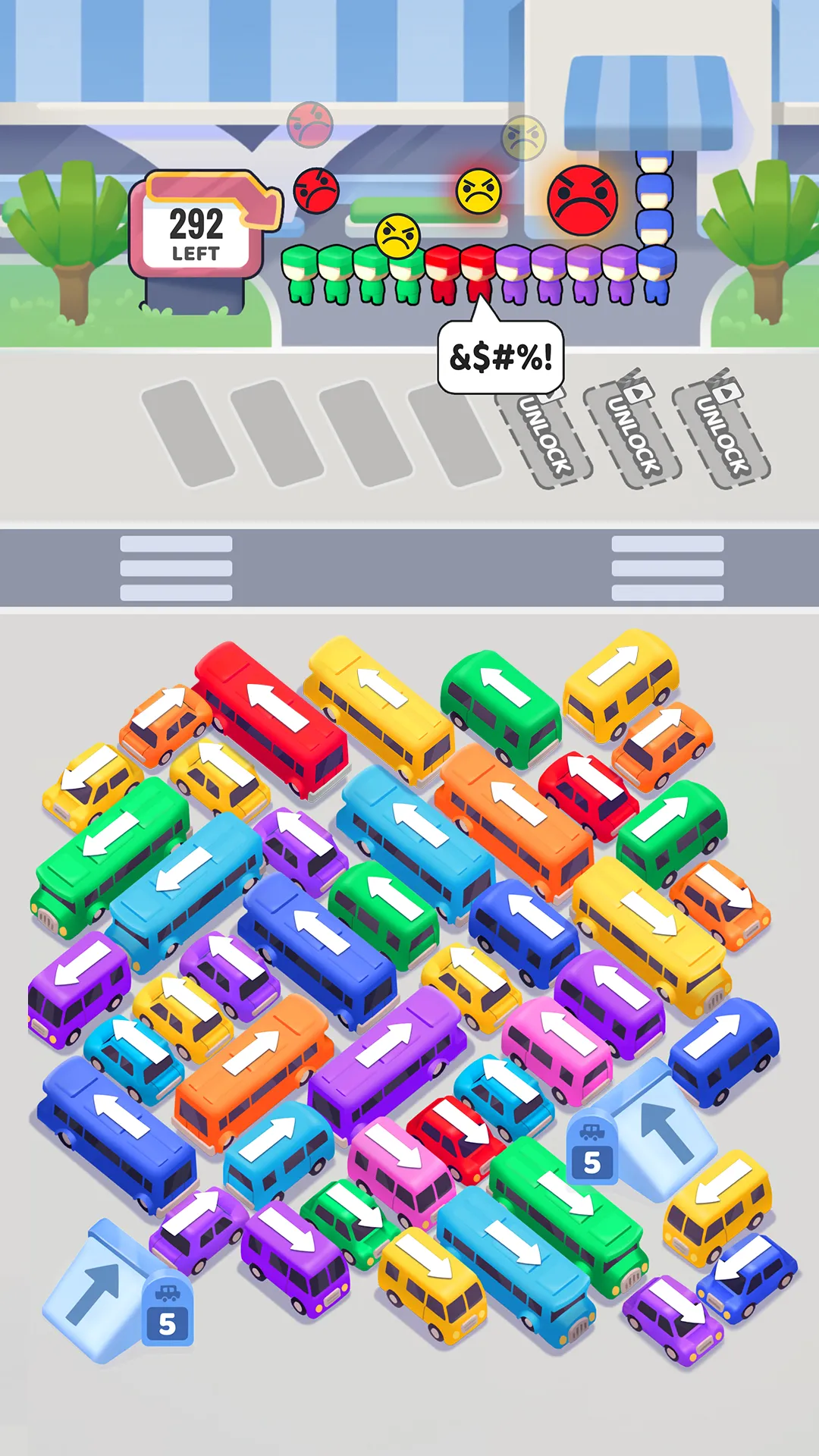 Bus Frenzy - Traffic Jam | Indus Appstore | Screenshot