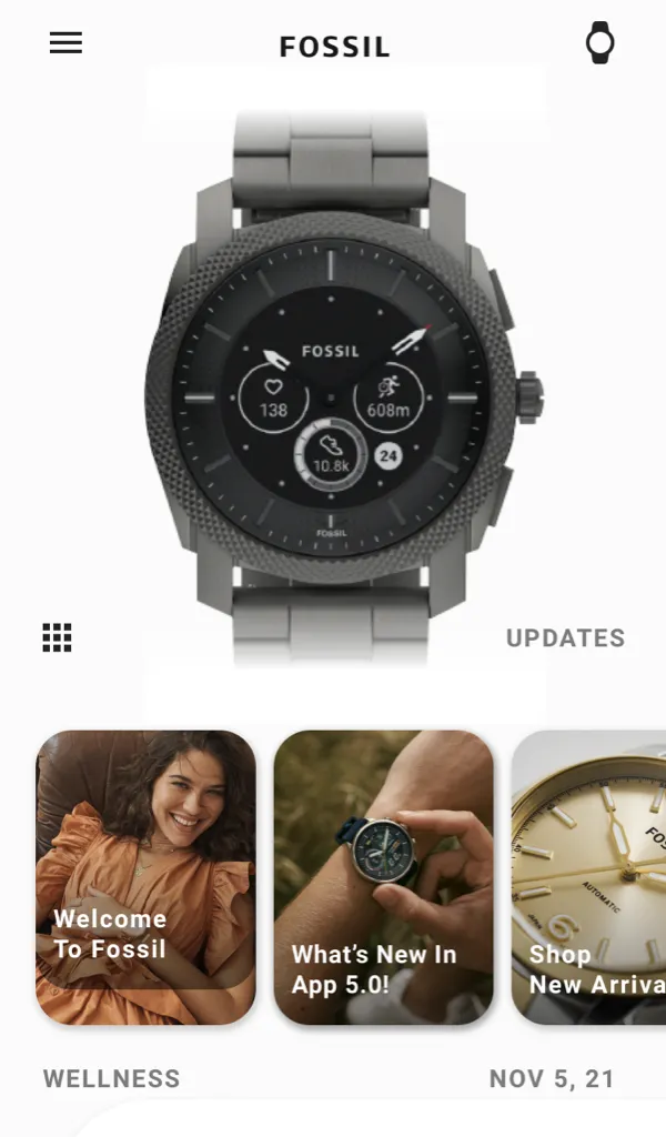 Fossil Smartwatches | Indus Appstore | Screenshot
