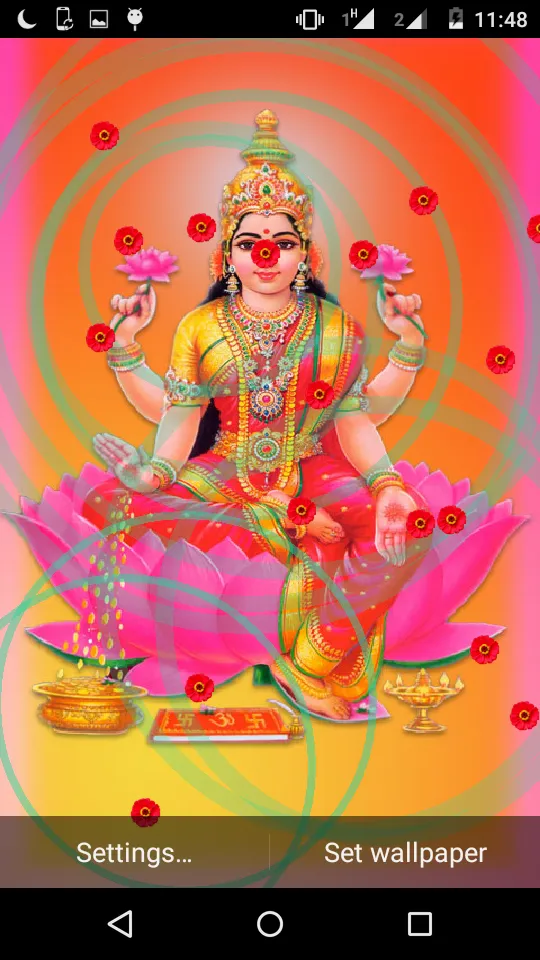 Lakshmi Mata Live Wallpaper | Indus Appstore | Screenshot