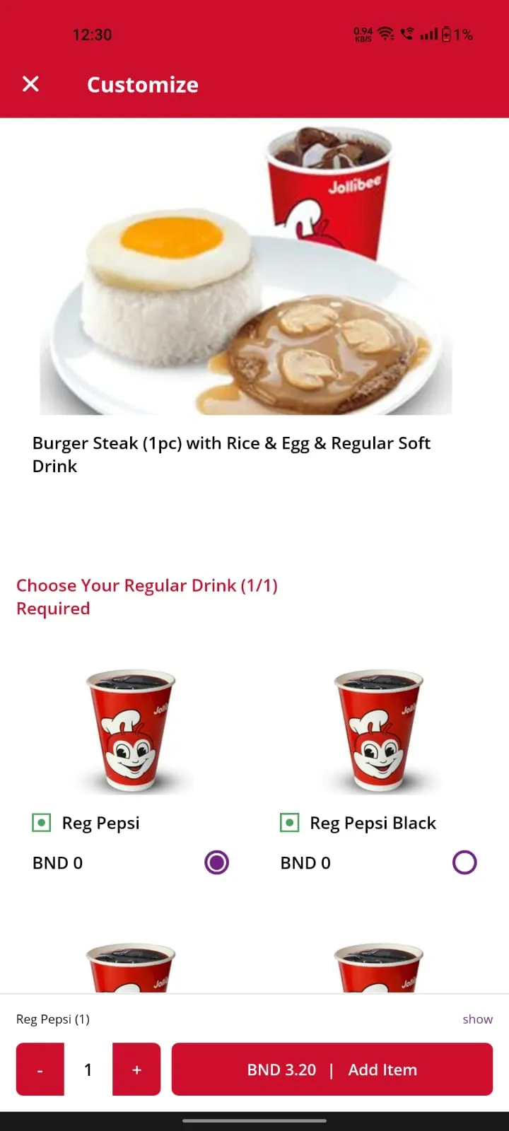 Jollibee Brunei | Indus Appstore | Screenshot