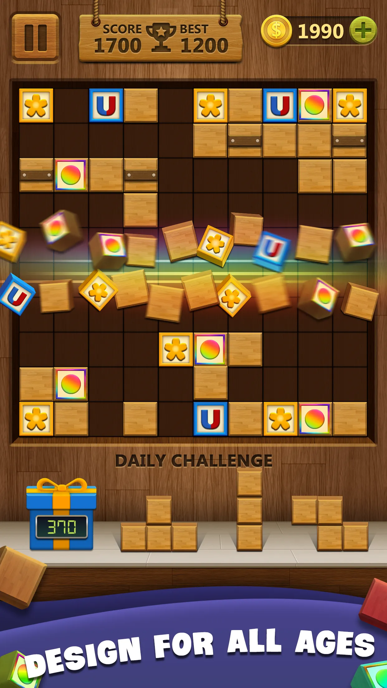 Wood Block Puzzle | Indus Appstore | Screenshot