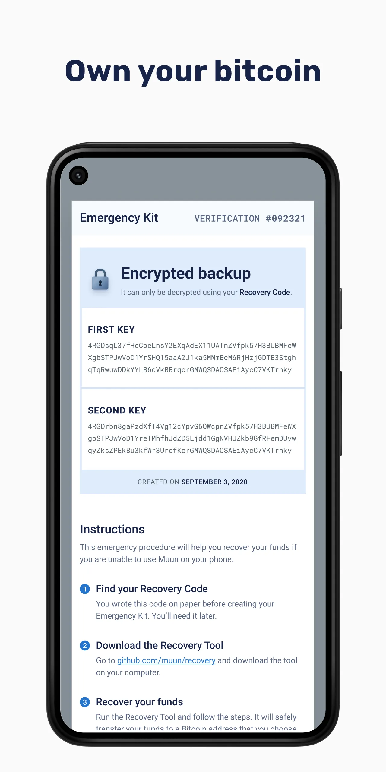 Muun: Bitcoin Lightning Wallet | Indus Appstore | Screenshot