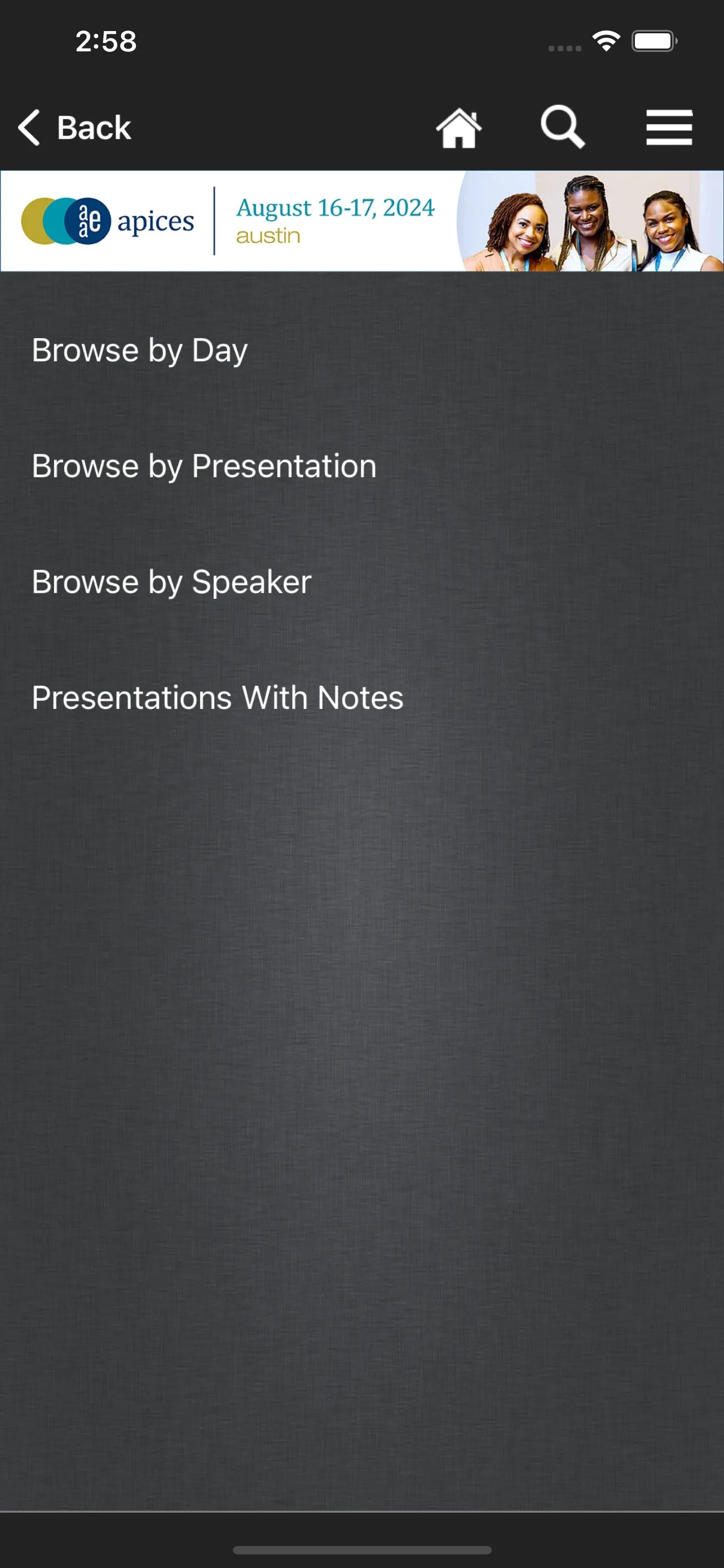 AAE Meetings | Indus Appstore | Screenshot