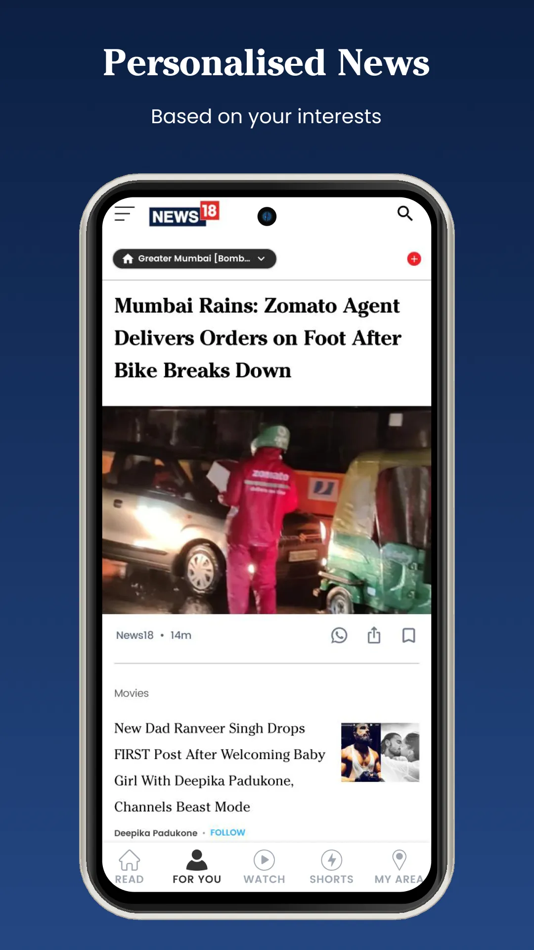News18: Daily News & Updates | Indus Appstore | Screenshot