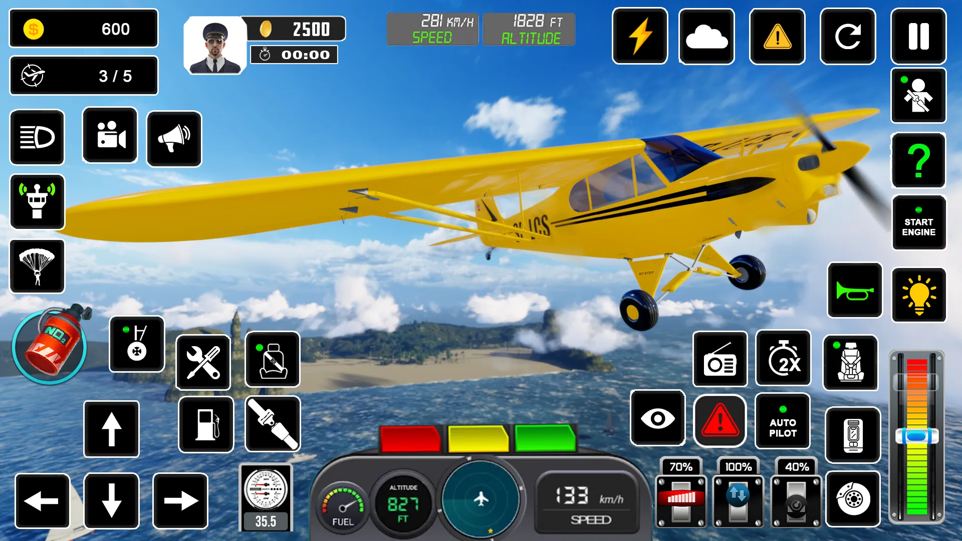 Pilot Flight Simulator Games | Indus Appstore | Screenshot