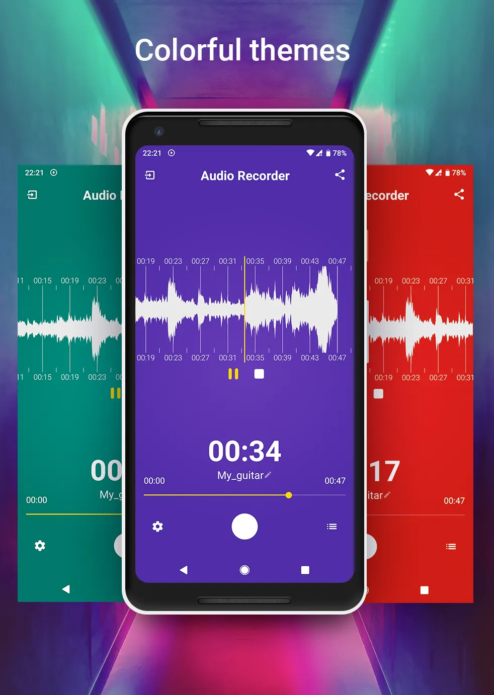 Audio Recorder | Indus Appstore | Screenshot