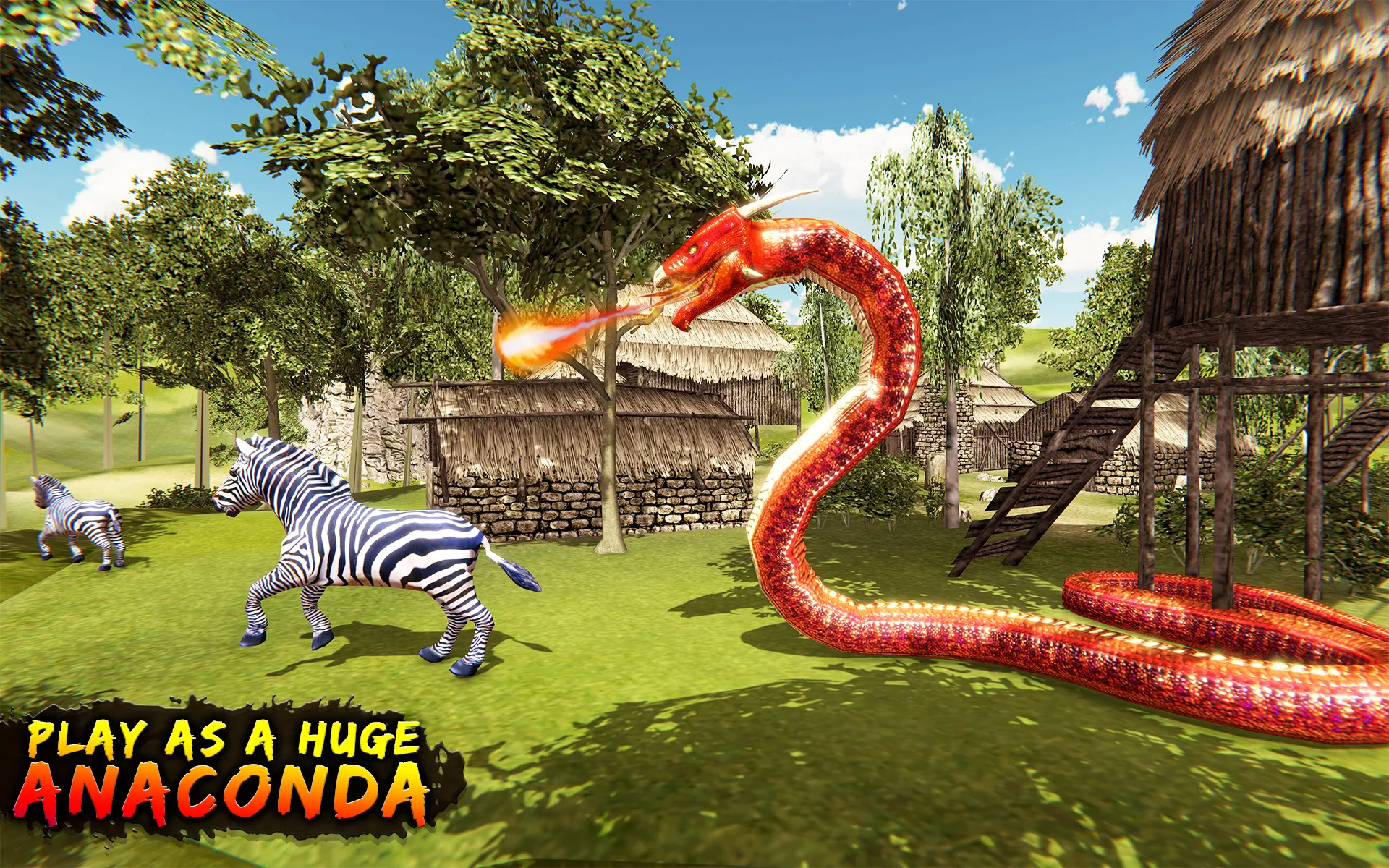 Anaconda Snake Attack 2019 - T | Indus Appstore | Screenshot