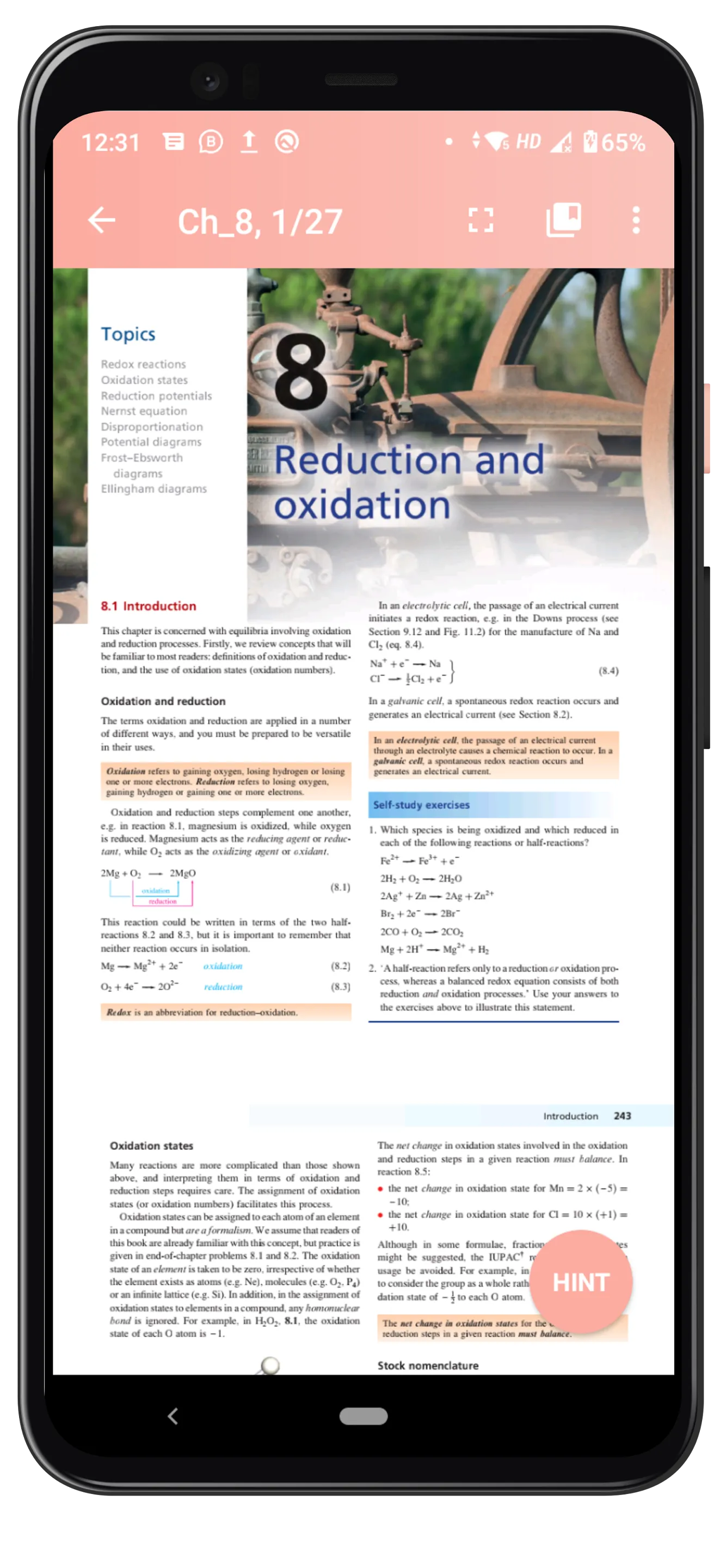 Inorganic Chemistry | Indus Appstore | Screenshot