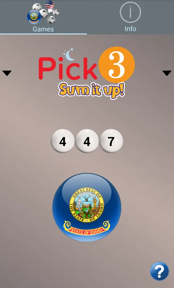 Idaho Lottery: Algorithm | Indus Appstore | Screenshot