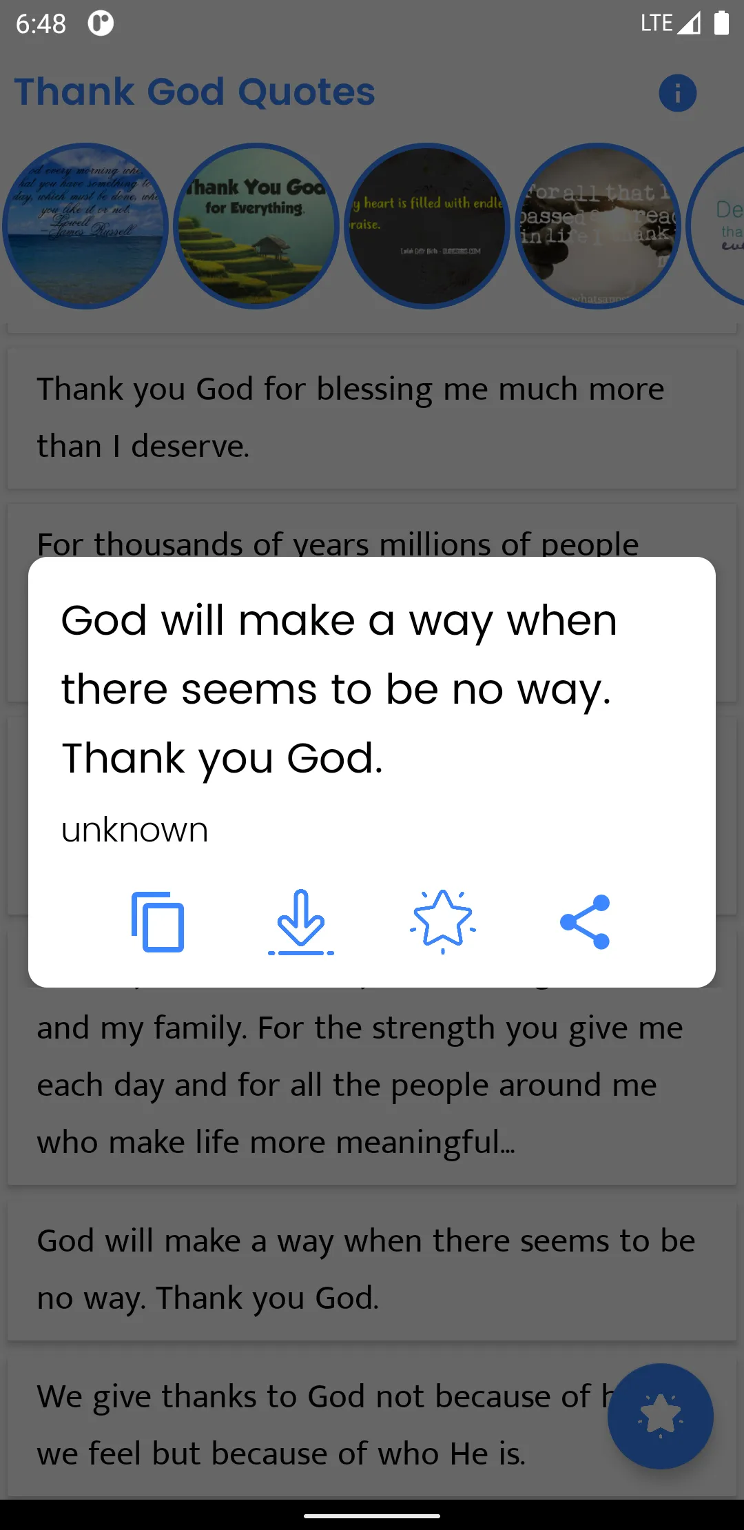 Thank God Quotes and Sayings | Indus Appstore | Screenshot