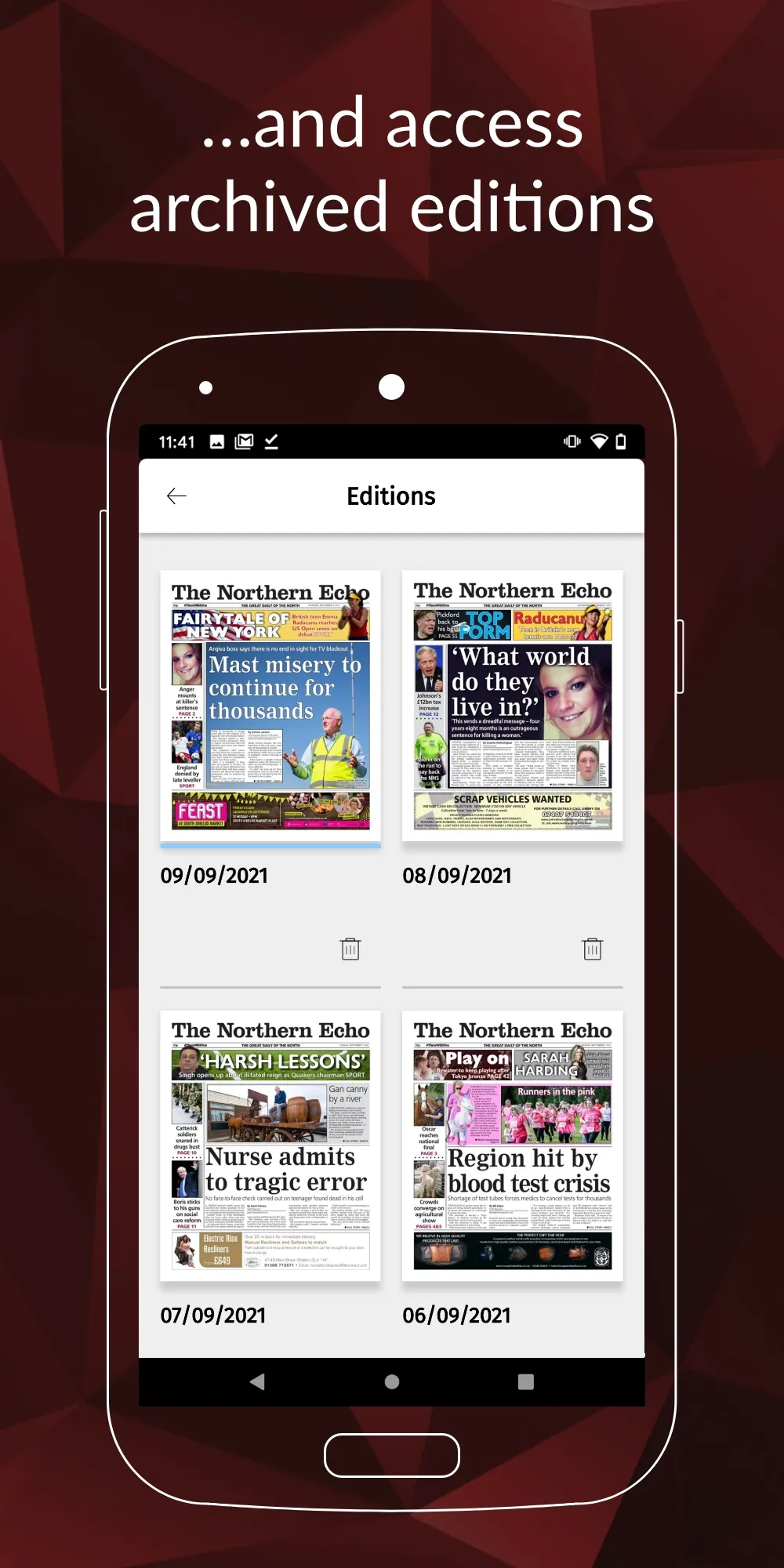 Northern Echo | Indus Appstore | Screenshot