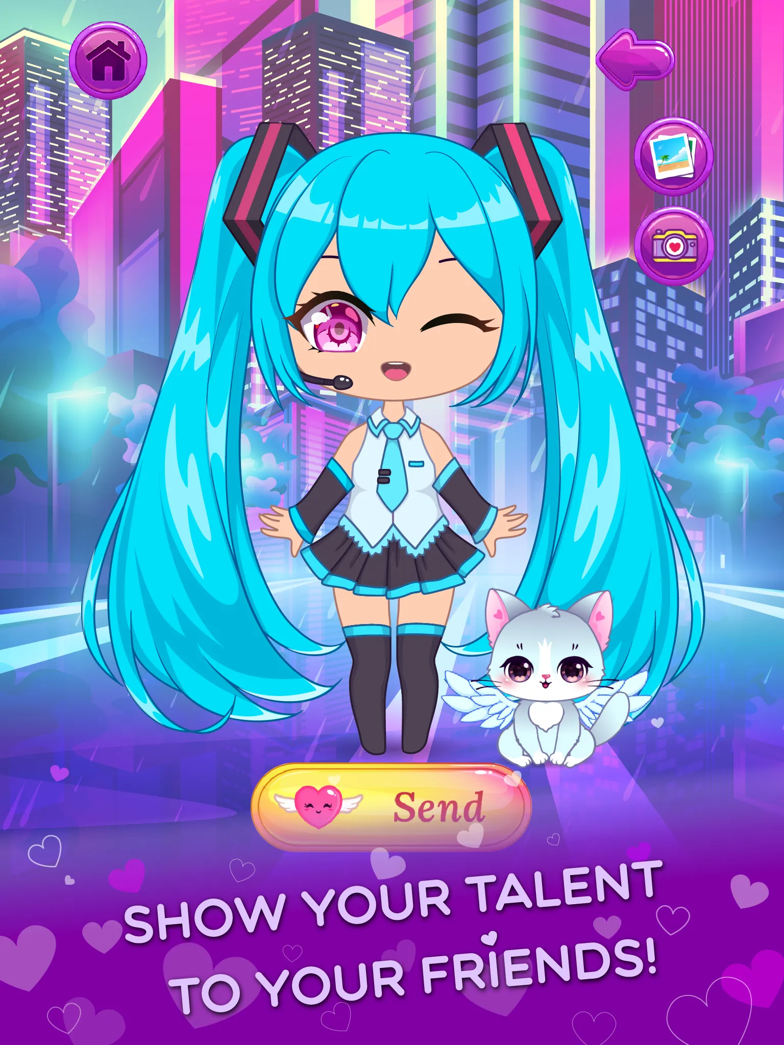 Chibi Dress Up Beauty Salon | Indus Appstore | Screenshot