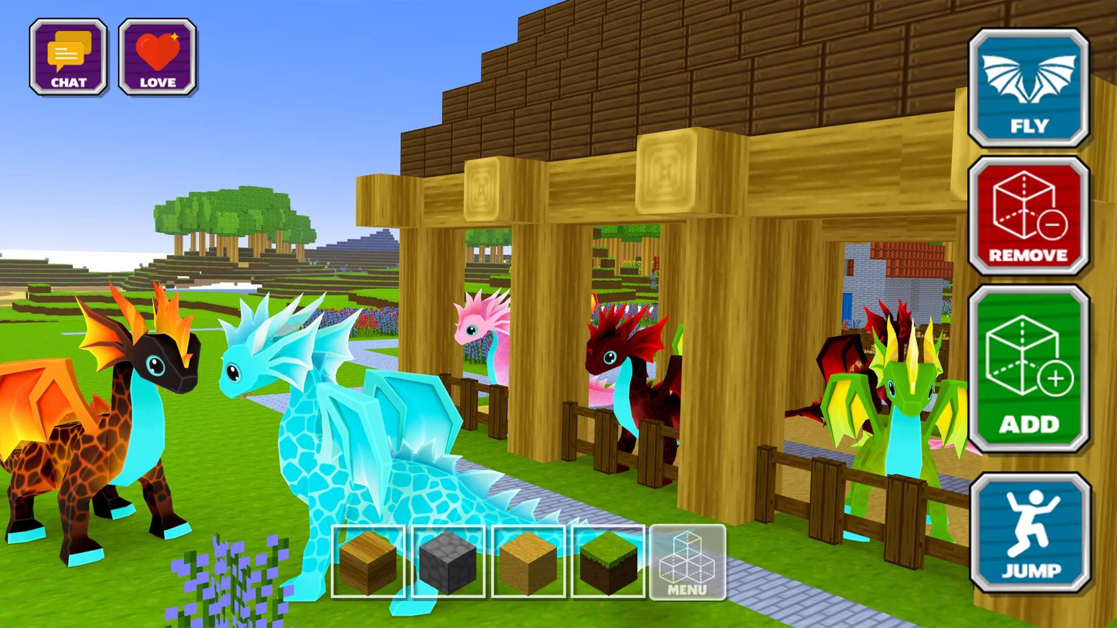 Dragon Craft Building Game | Indus Appstore | Screenshot