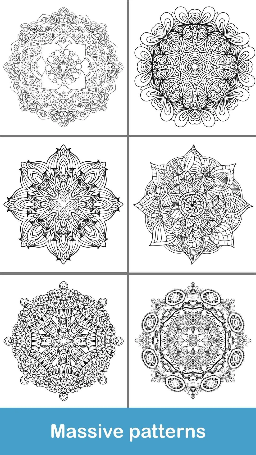 100+ Mandala coloring pages | Indus Appstore | Screenshot