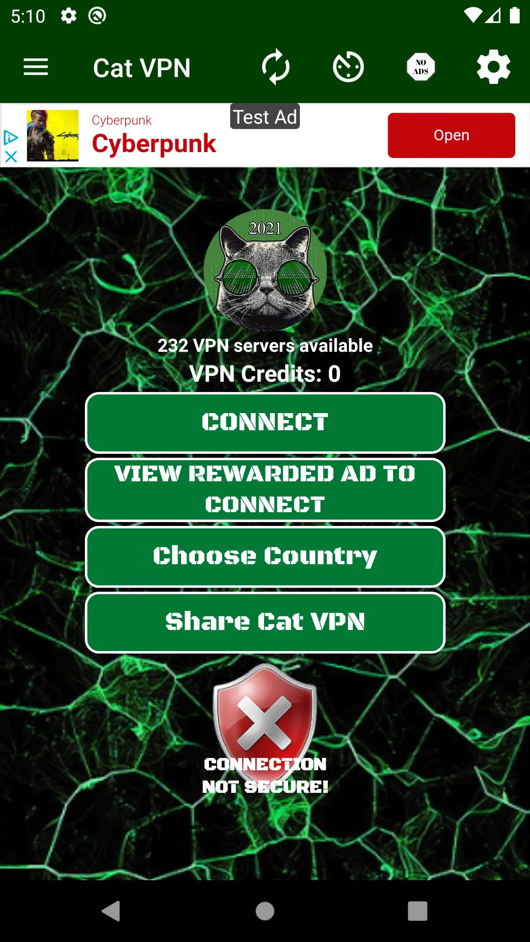 Cat VPN - Fast Secure Proxy | Indus Appstore | Screenshot