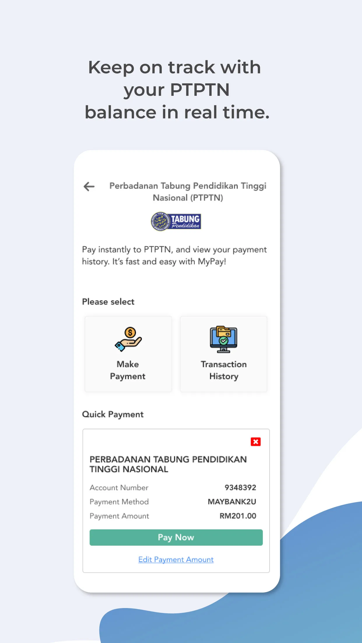 MyPay - Malaysia | Indus Appstore | Screenshot