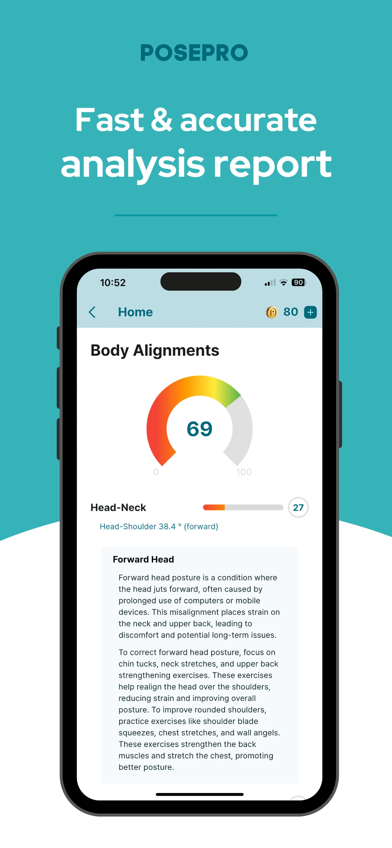 Pose Pro: AI Posture Analysis | Indus Appstore | Screenshot