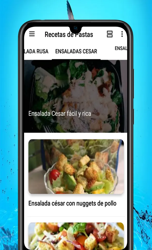 Recetas de Pastas | Indus Appstore | Screenshot