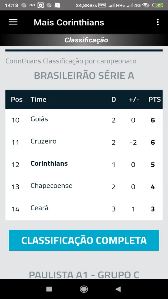 Mais Corinthians | Indus Appstore | Screenshot