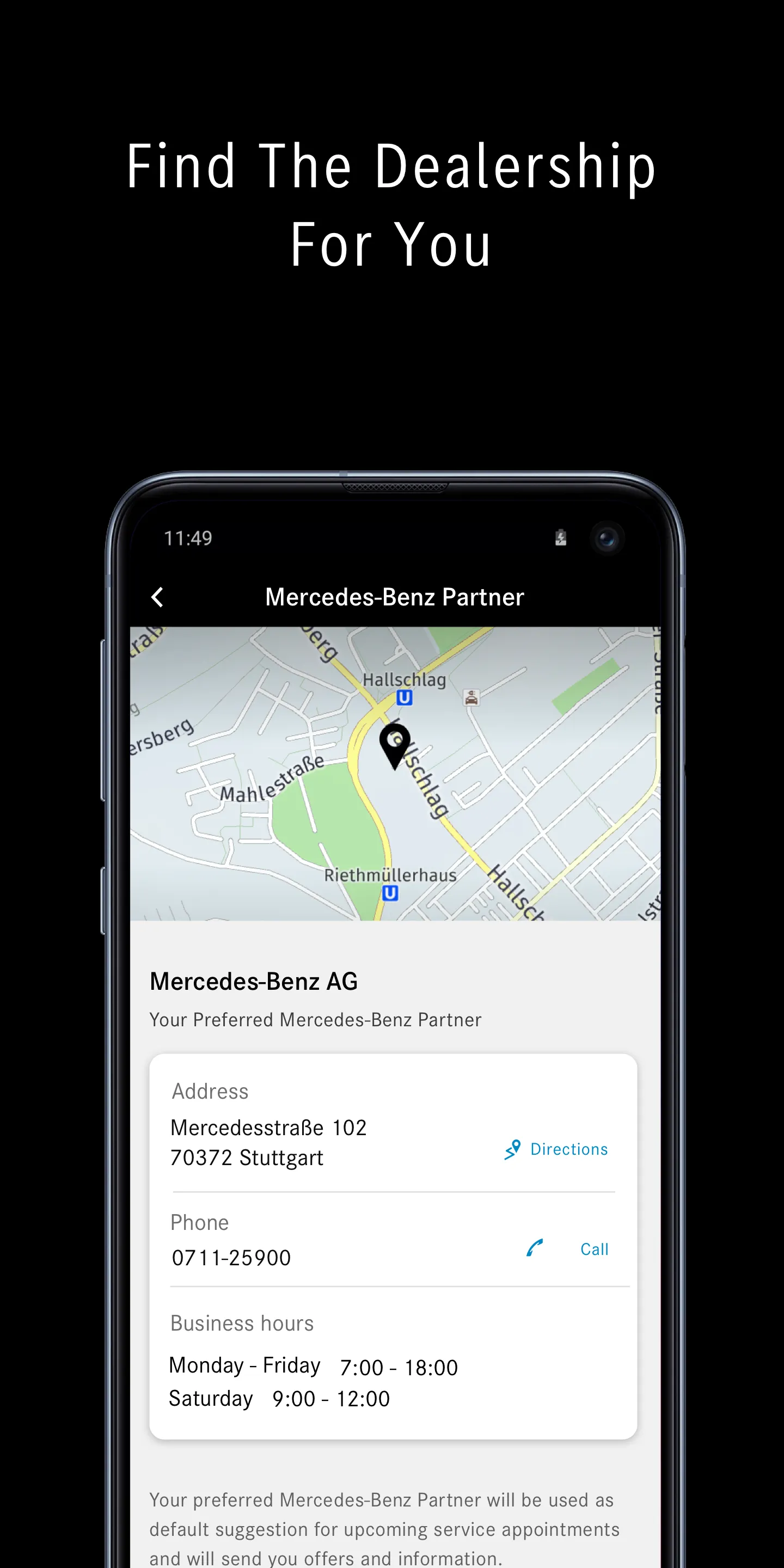 Mercedes me Service | Indus Appstore | Screenshot