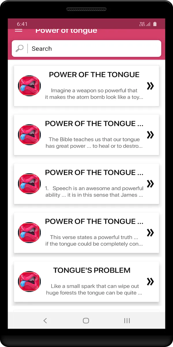 Power of tongue | Indus Appstore | Screenshot