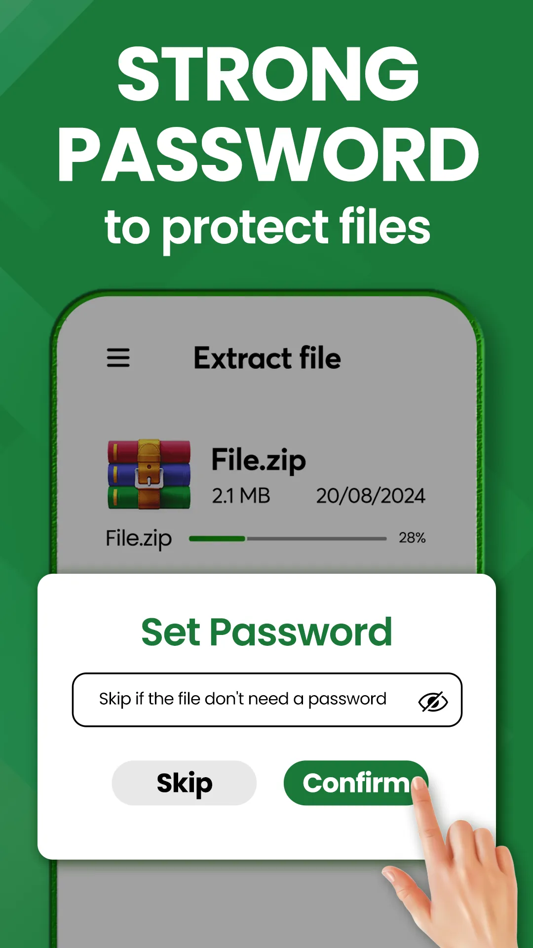 Zip extractor, Unzip, UnRar | Indus Appstore | Screenshot