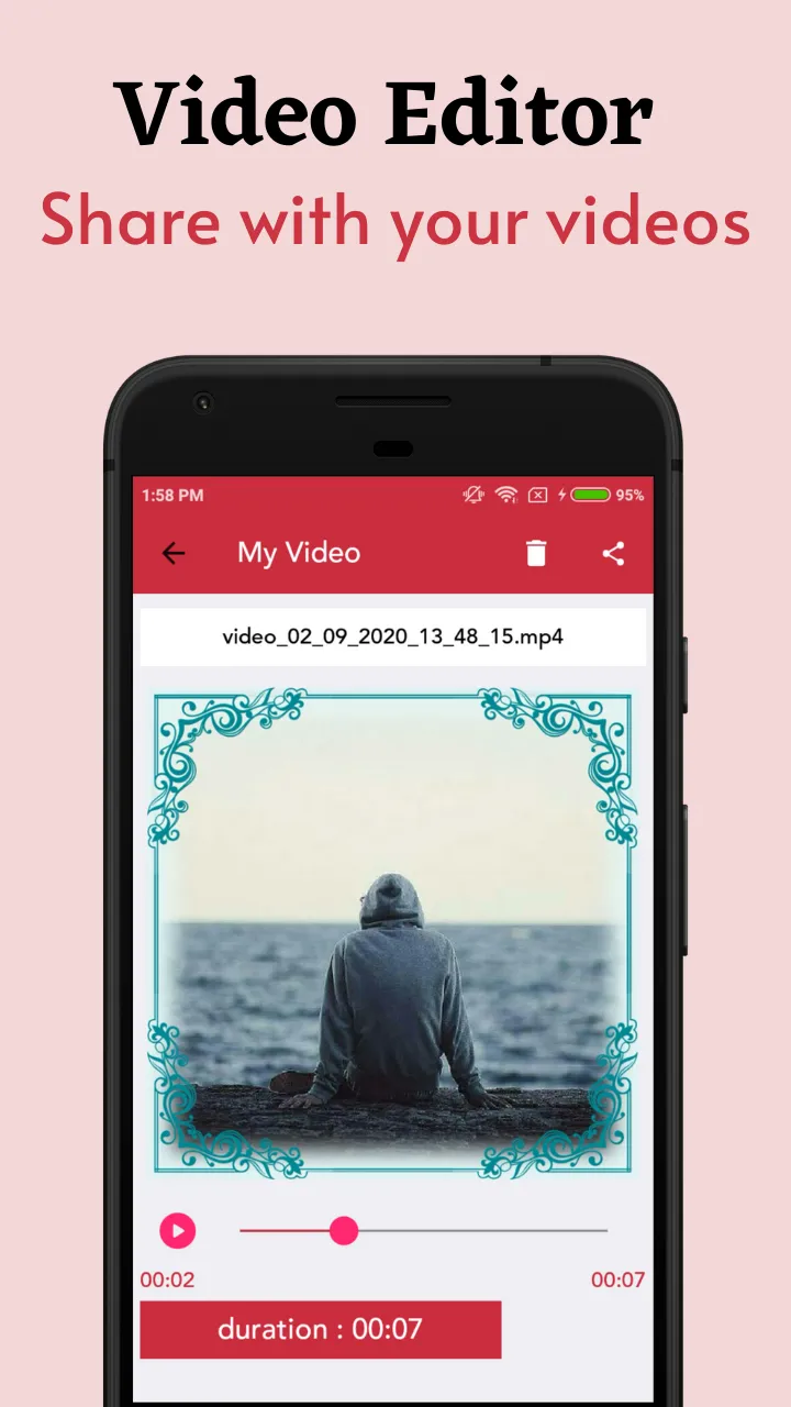 Video editor - VidMix | Indus Appstore | Screenshot