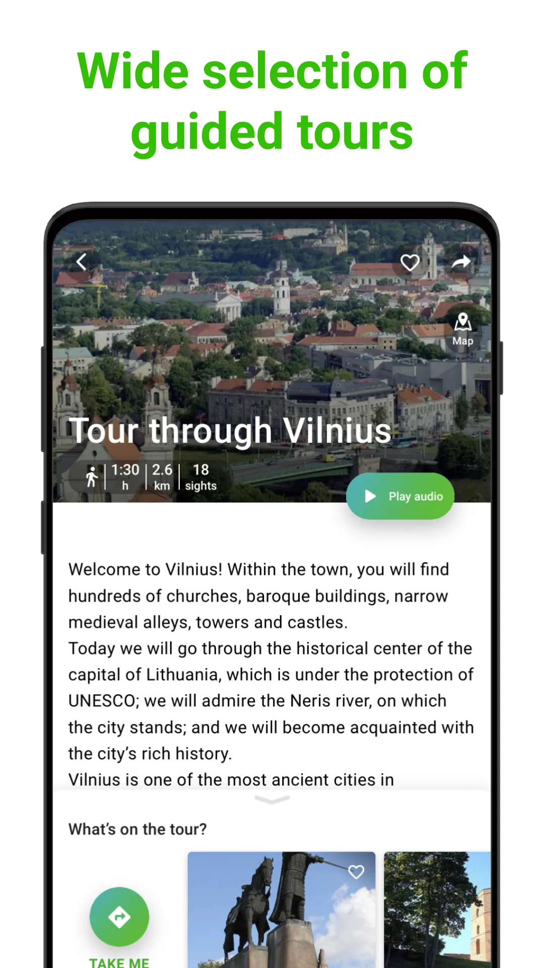 Vilnius Tour Guide:SmartGuide | Indus Appstore | Screenshot