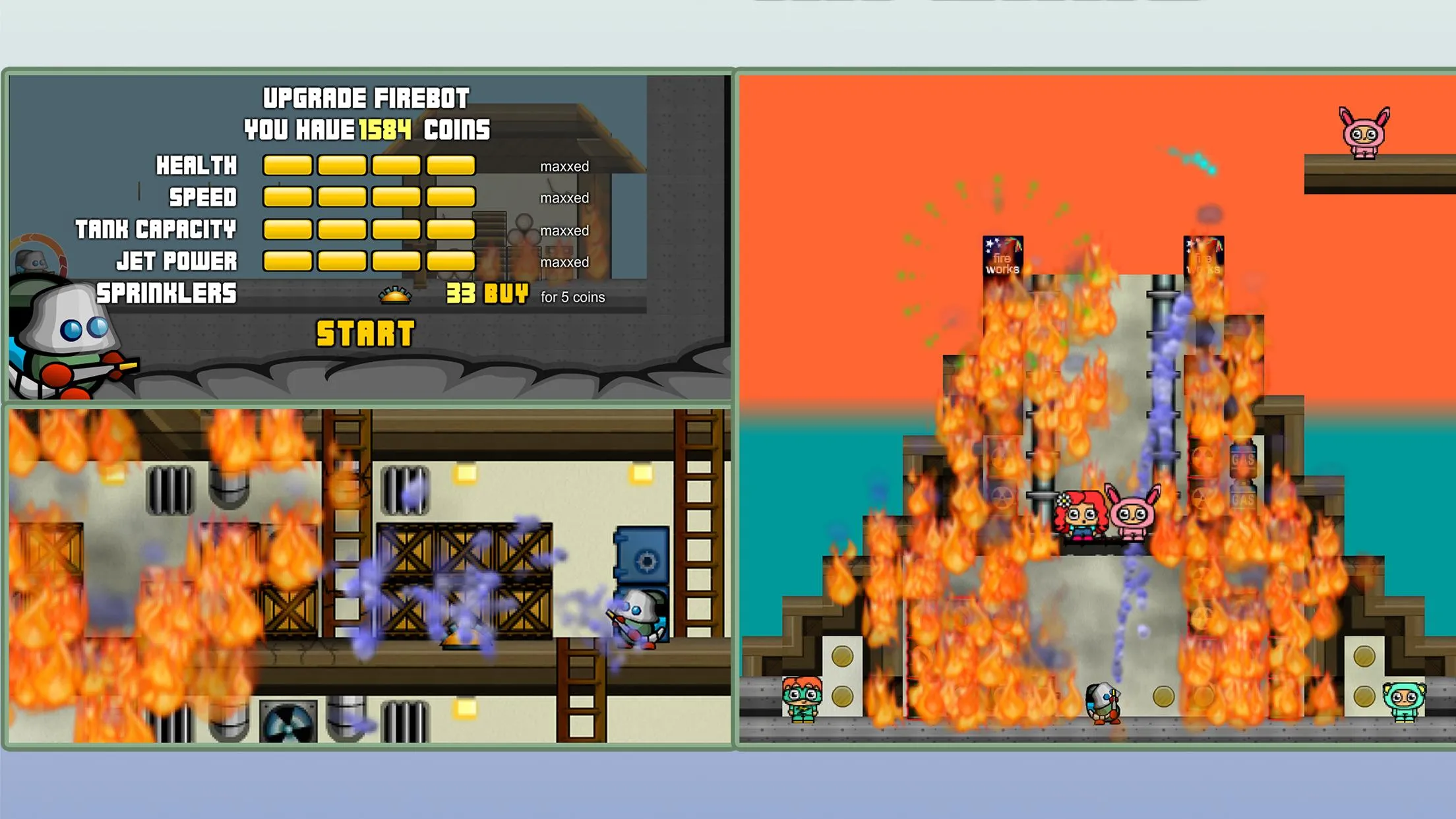 Inferno: Meltdown - Platformer | Indus Appstore | Screenshot