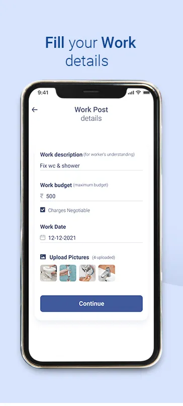 WorkDone - Home Services App | Indus Appstore | Screenshot