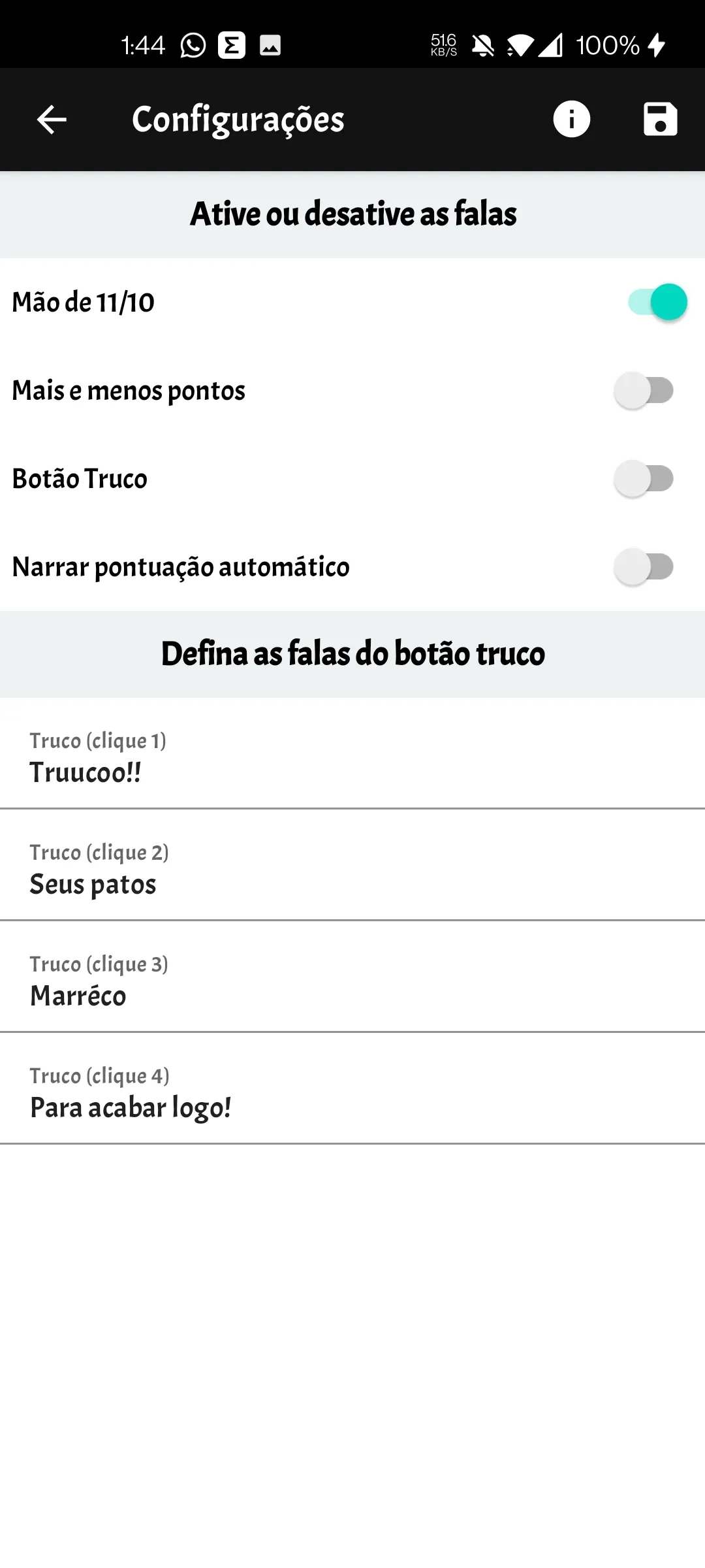 Marcador de Truco | Indus Appstore | Screenshot