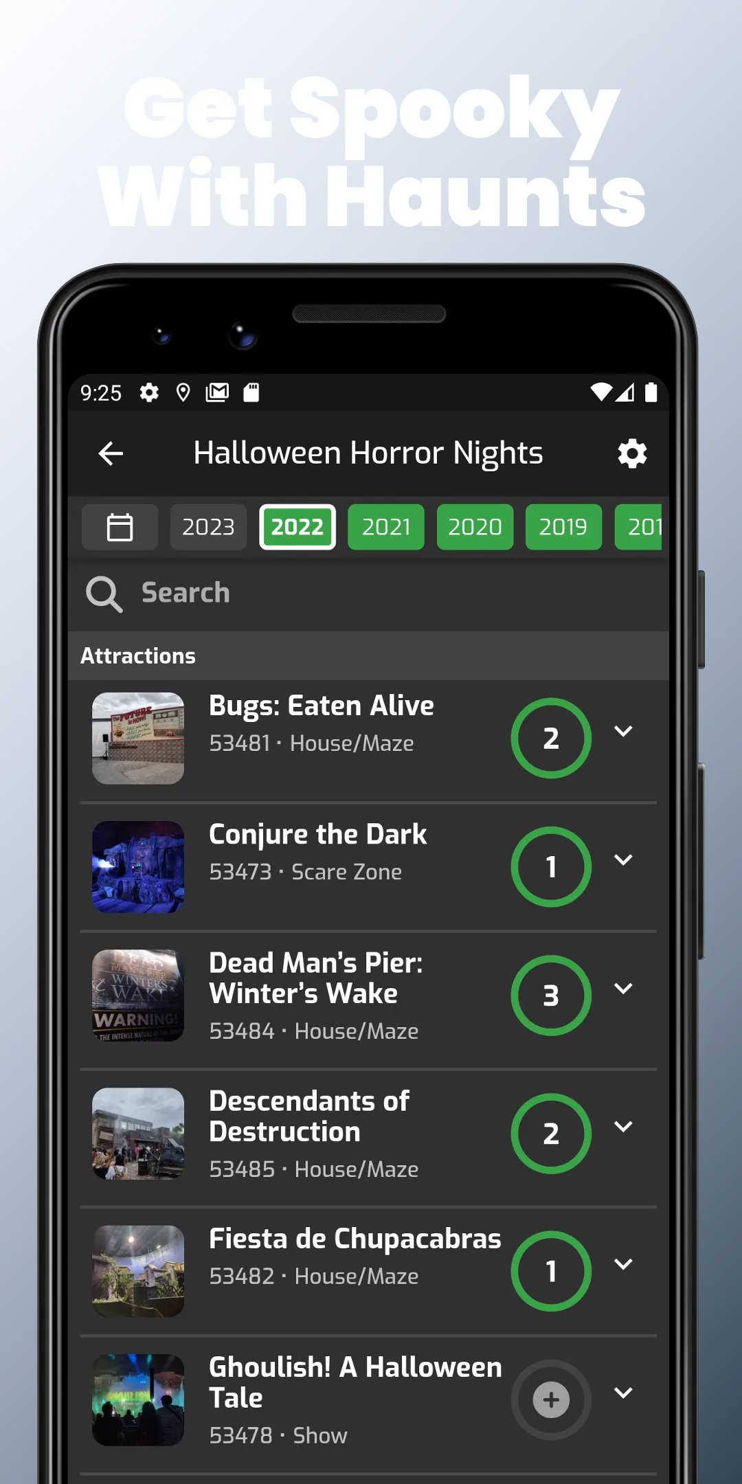 LogRide - Theme Park Database | Indus Appstore | Screenshot