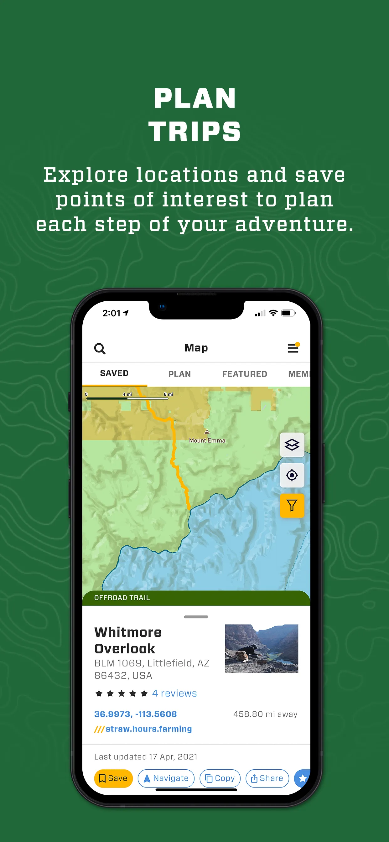 Overland Bound One: Map & GPS | Indus Appstore | Screenshot