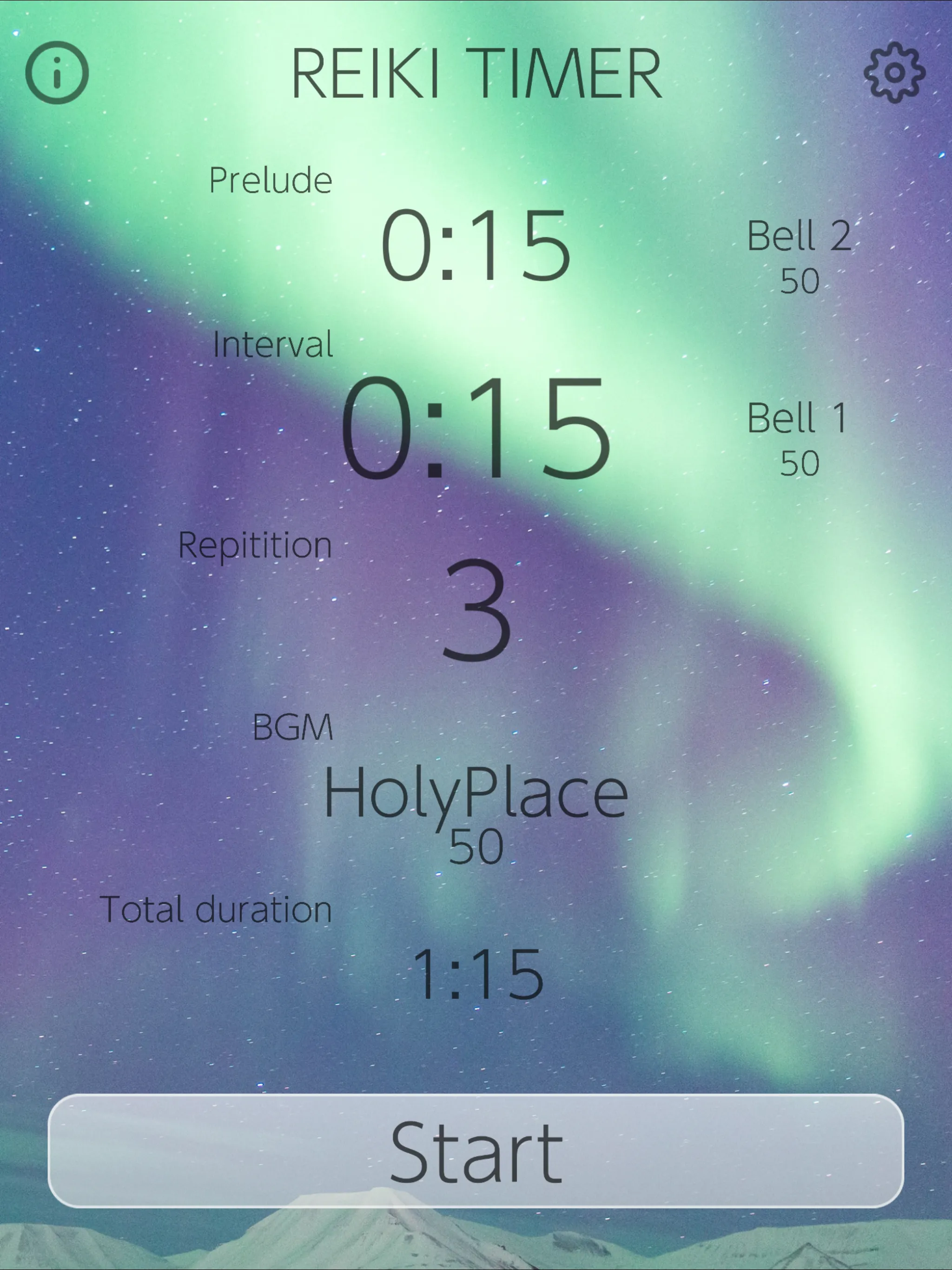 Reiki Timer | Indus Appstore | Screenshot