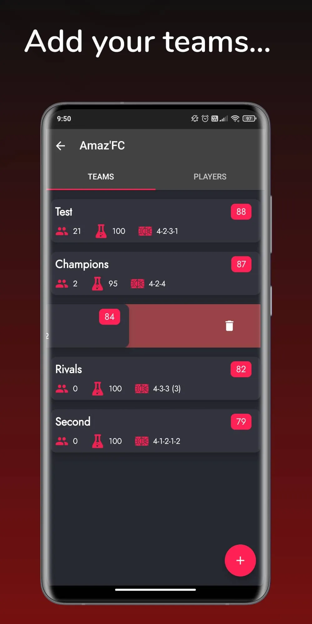 Amaz'FC - WL Champions Tracker | Indus Appstore | Screenshot